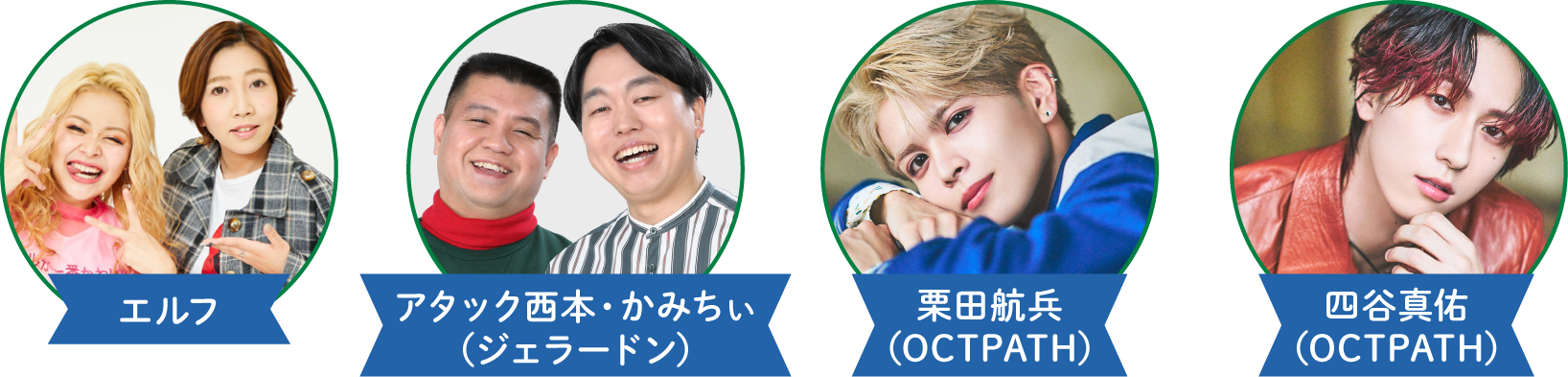 出演者：西村真二（コットン）、八木真澄（サバンナ）、武藤十夢、きょん（コットン）、川口 由美（日本証券業協会の金融・証券インストラクター兼全国銀行協会金融インストラクター）、エルフ、アタック西本・かみちぃ（ジェラードン）、栗田航兵（OCTPATH）、四谷真佑（OCTPATH）